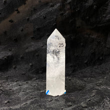 Load image into Gallery viewer, Clear Quartz Tower Reiki Wichcraft Energy Crystal Wand Minerals Home Decoration