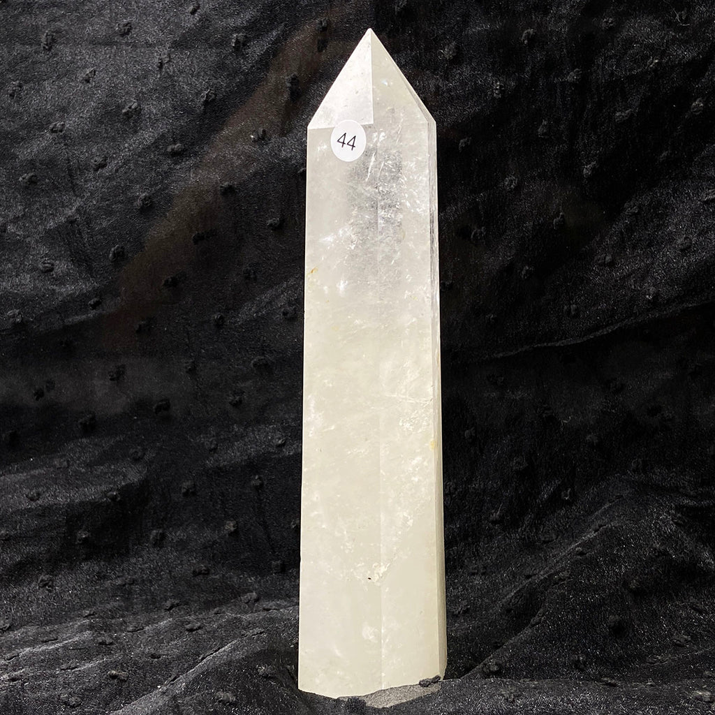 Clear Quartz Tower Reiki Wichcraft Energy Crystal Wand Minerals Home Decoration