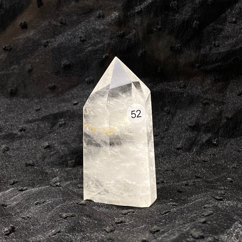 Clear Quartz Tower Reiki Wichcraft Energy Crystal Wand Minerals Home Decoration