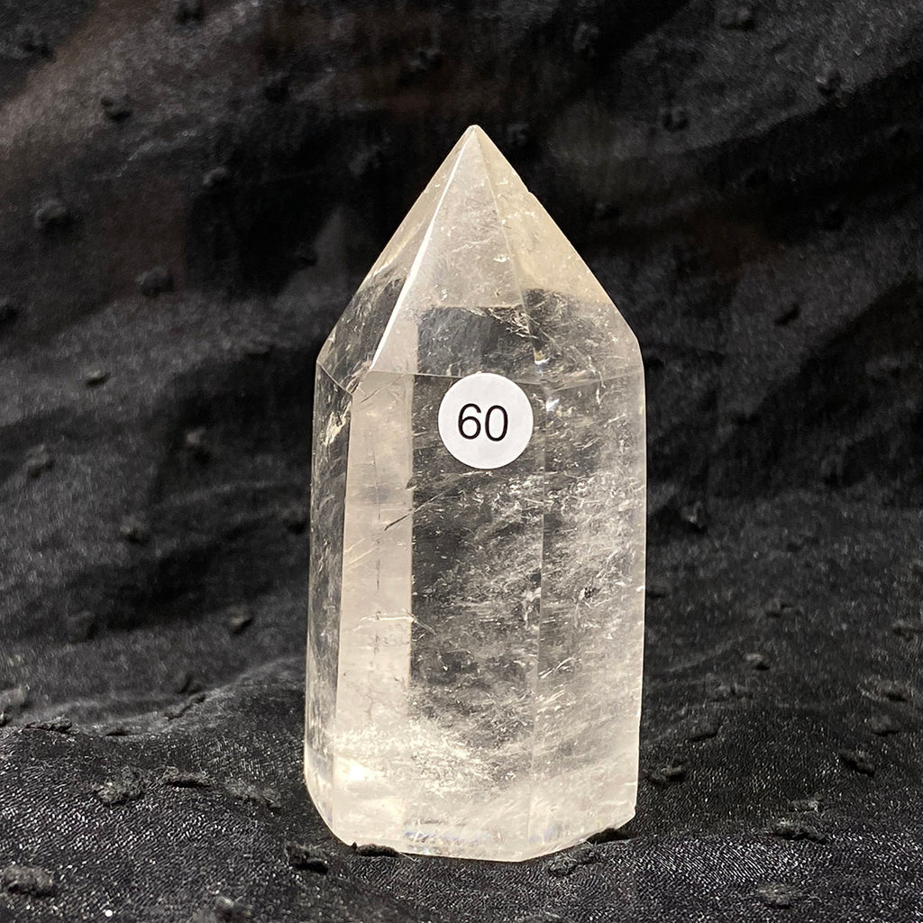 Clear Quartz Tower Reiki Wichcraft Energy Crystal Wand Minerals Home Decoration