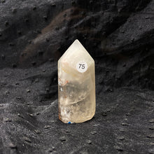 Load image into Gallery viewer, Natural Stone Green Phantom Crystal Tower Polished Garden Quartz Wand Reiki Healing Room Decor