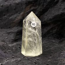 Load image into Gallery viewer, Natural Stone Green Phantom Crystal Tower Polished Garden Quartz Wand Reiki Healing Room Decor