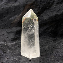 Load image into Gallery viewer, Natural Stone Green Phantom Crystal Tower Polished Garden Quartz Wand Reiki Healing Room Decor