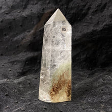 Load image into Gallery viewer, Natural Stone Green Phantom Crystal Tower Polished Garden Quartz Wand Reiki Healing Room Decor