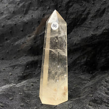 Load image into Gallery viewer, Natural Stone Green Phantom Crystal Tower Polished Garden Quartz Wand Reiki Healing Room Decor