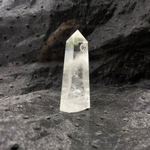 Load image into Gallery viewer, Natural Stone Green Phantom Crystal Tower Polished Garden Quartz Wand Reiki Healing Room Decor