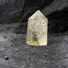 Load image into Gallery viewer, Natural Stone Green Phantom Crystal Tower Polished Garden Quartz Wand Reiki Healing Room Decor