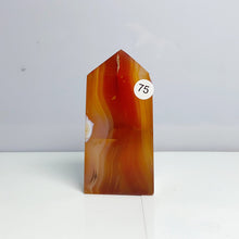 Load image into Gallery viewer, Carnelian Tower Crystal Healing Meditation Reiki Wicca Wichcraft Red Agate Home Decoration