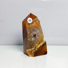 Load image into Gallery viewer, Carnelian Tower Crystal Healing Meditation Reiki Wicca Wichcraft Red Agate Home Decoration