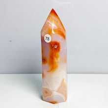 Load image into Gallery viewer, Carnelian Tower Crystal Healing Meditation Reiki Wicca Wichcraft Red Agate Home Decoration