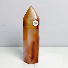 Load image into Gallery viewer, Carnelian Tower Crystal Healing Meditation Reiki Wicca Wichcraft Red Agate Home Decoration