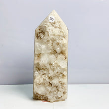 Load image into Gallery viewer, Different Materials Tower Reiki Crystal Healing Energy Stone Home Decoration