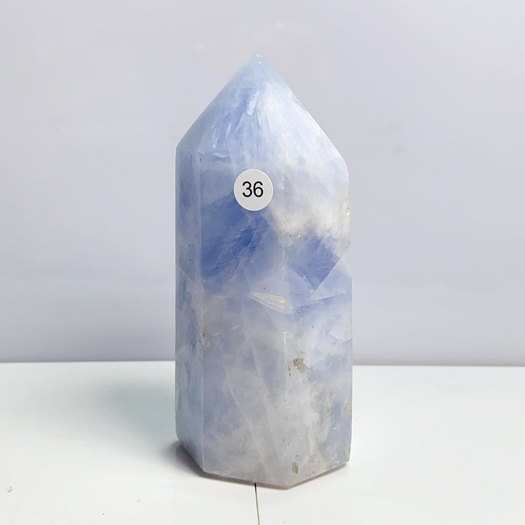 Different Materials Tower Reiki Crystal Healing Energy Stone Home Decoration