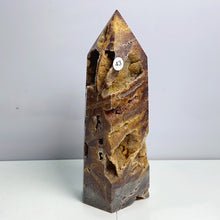 Load image into Gallery viewer, Different Materials Tower Reiki Crystal Healing Energy Stone Home Decoration