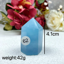 Load image into Gallery viewer, Natural Aquamarine Crystal Tower Point