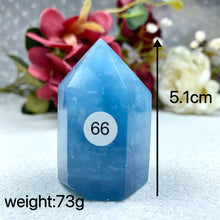 Load image into Gallery viewer, Natural Aquamarine Crystal Tower Point