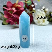 Load image into Gallery viewer, Natural Aquamarine Crystal Tower Point