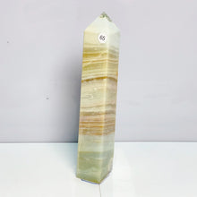 Load image into Gallery viewer, Caribbean Calcite Tower Crystal Energy Point Blue Quartz Healing Stone For Decoration