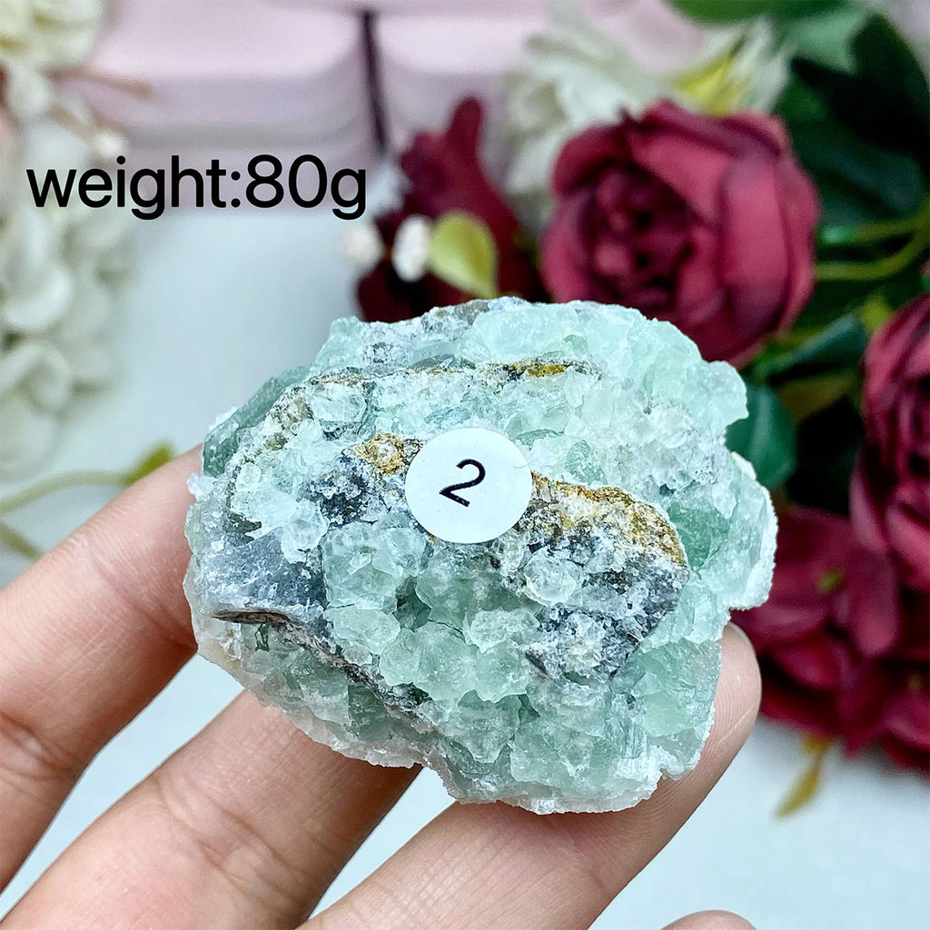 Candy Fluorite Crystal Mineral Specimen