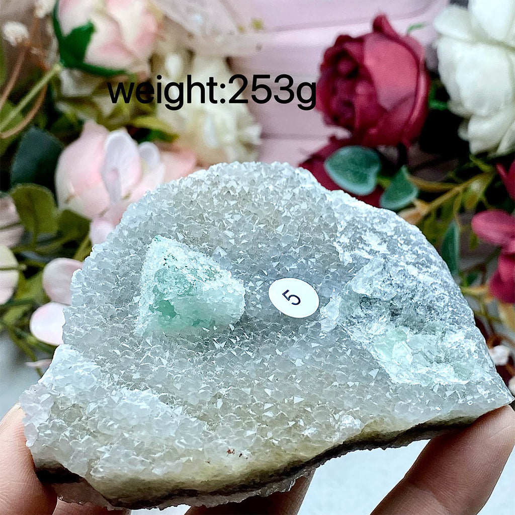 Candy Fluorite Crystal Mineral Specimen