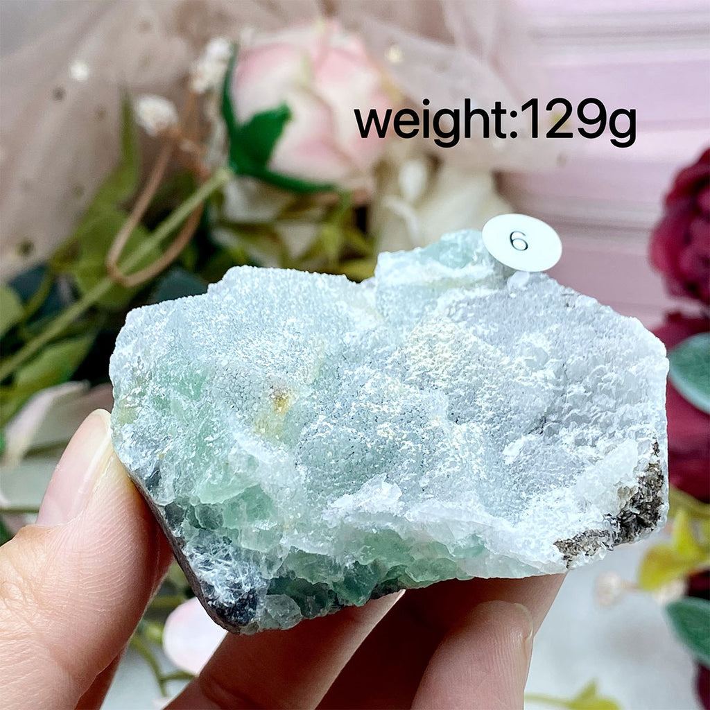 Candy Fluorite Crystal Mineral Specimen