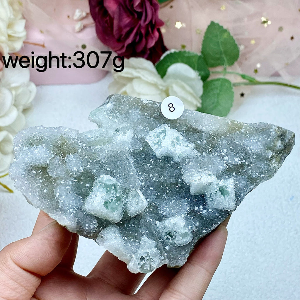 Candy Fluorite Crystal Mineral Specimen