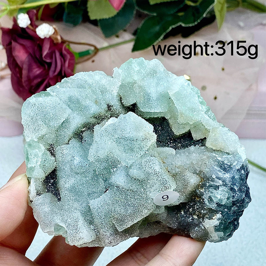 Candy Fluorite Crystal Mineral Specimen