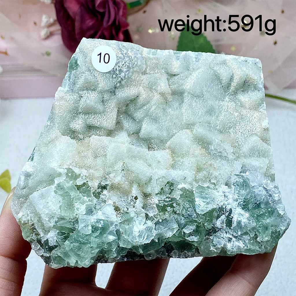 Candy Fluorite Crystal Mineral Specimen