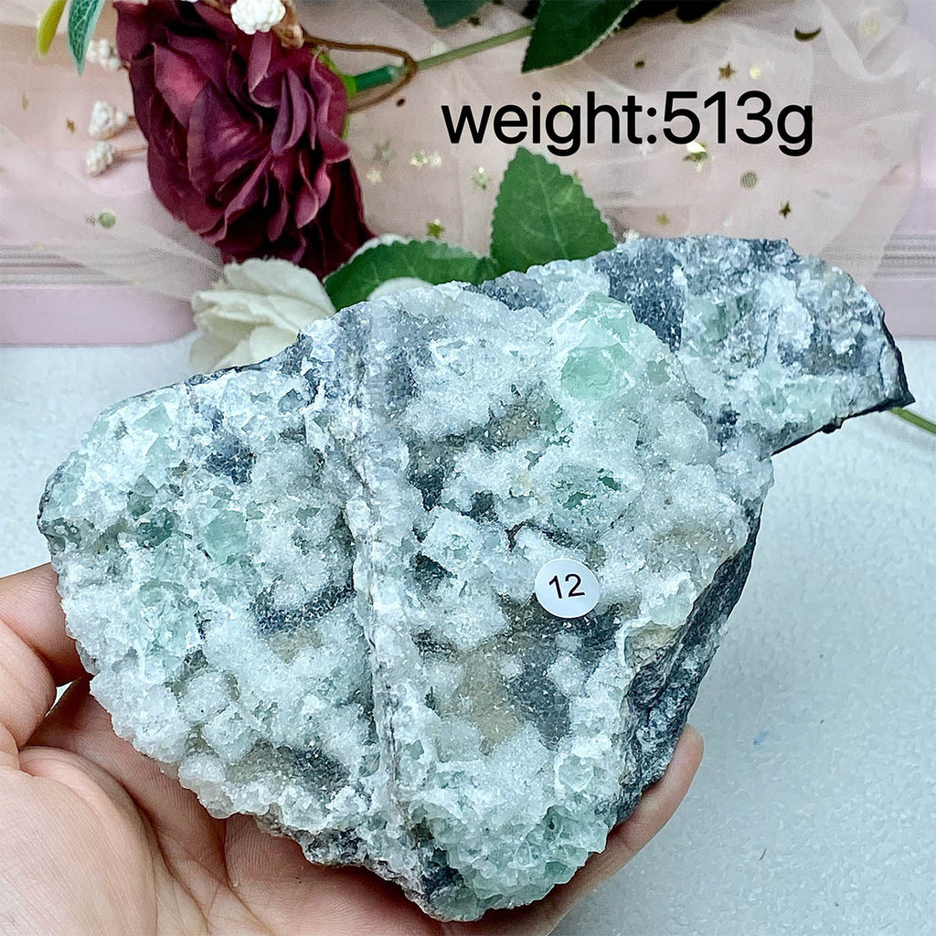 Candy Fluorite Crystal Mineral Specimen