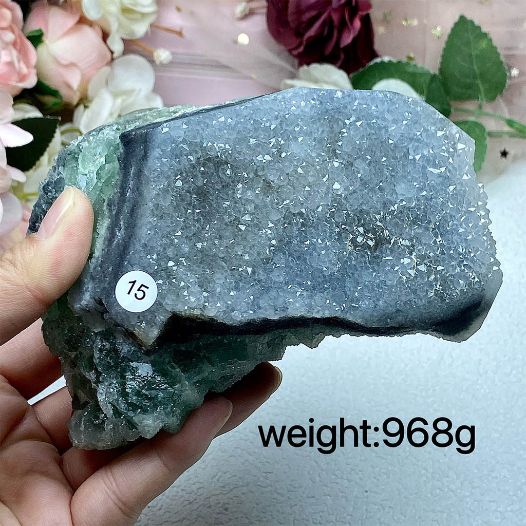 Candy Fluorite Crystal Mineral Specimen