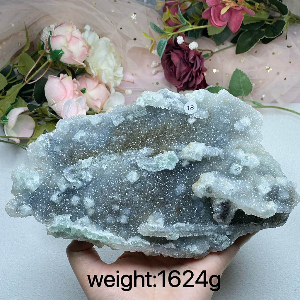 Candy Fluorite Crystal Mineral Specimen