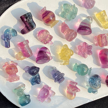 Load image into Gallery viewer, Mini Fluorite Carvings For Christmas