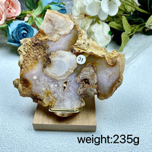 Load image into Gallery viewer, Pink Amethyst Crystal Slice