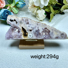 Load image into Gallery viewer, Pink Amethyst Crystal Slice