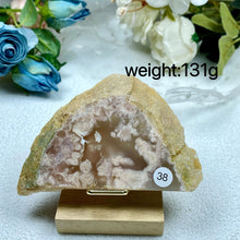 Load image into Gallery viewer, Pink Amethyst Crystal Slice