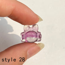 Load image into Gallery viewer, Mini Fluorite Carvings For Christmas