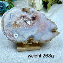 Load image into Gallery viewer, Pink Amethyst Crystal Slice