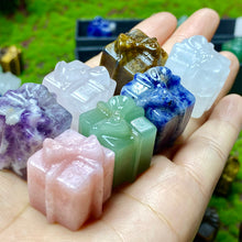 Load image into Gallery viewer, Christmas Crystal Carving Gift Gem Seven Chakras