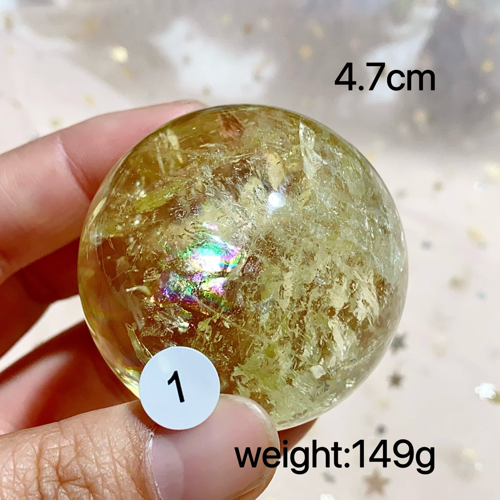 Citrine Crystal Sphere