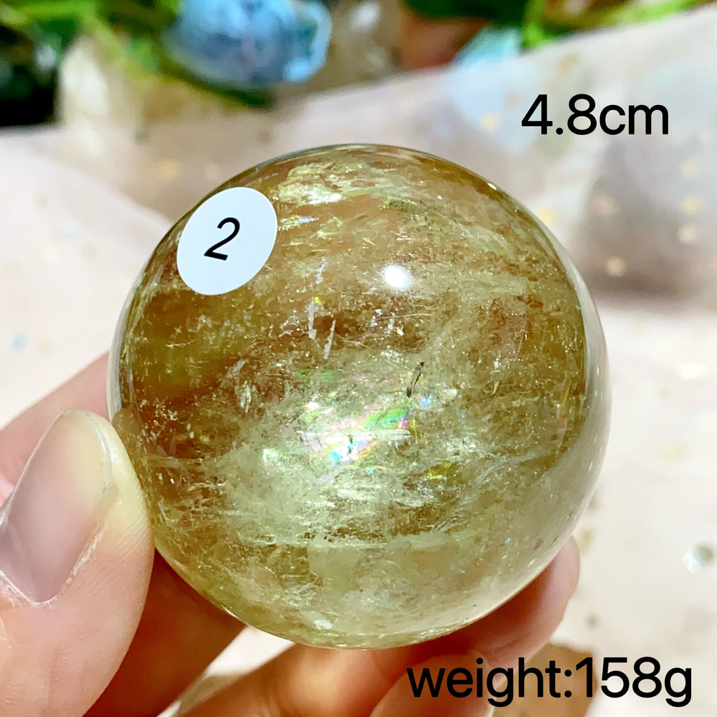 Citrine Crystal Sphere