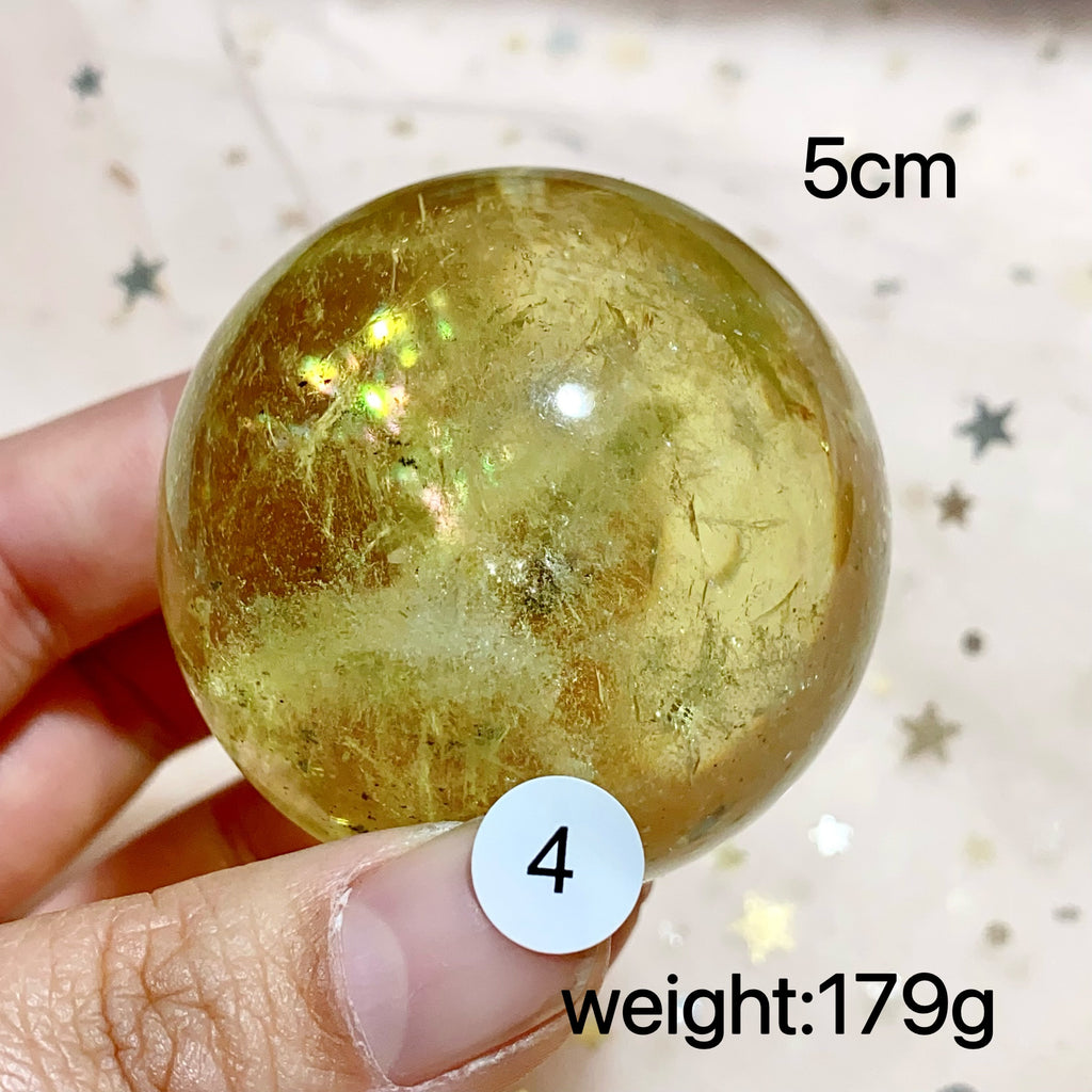 Citrine Crystal Sphere