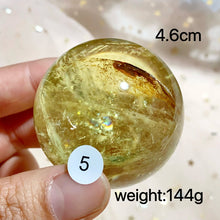 Load image into Gallery viewer, Citrine Crystal Sphere