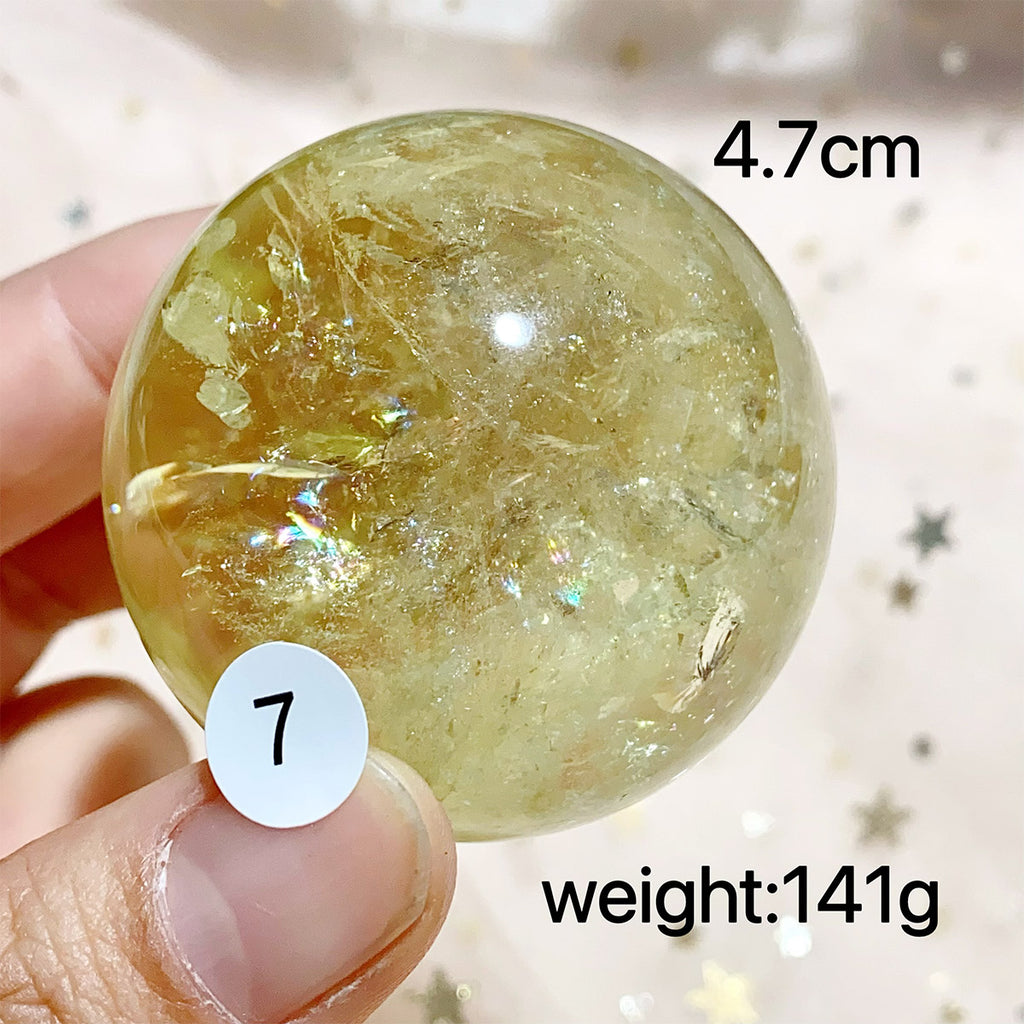 Citrine Crystal Sphere