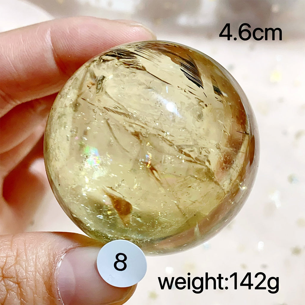 Citrine Crystal Sphere