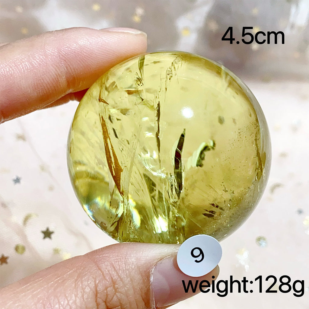 Citrine Crystal Sphere