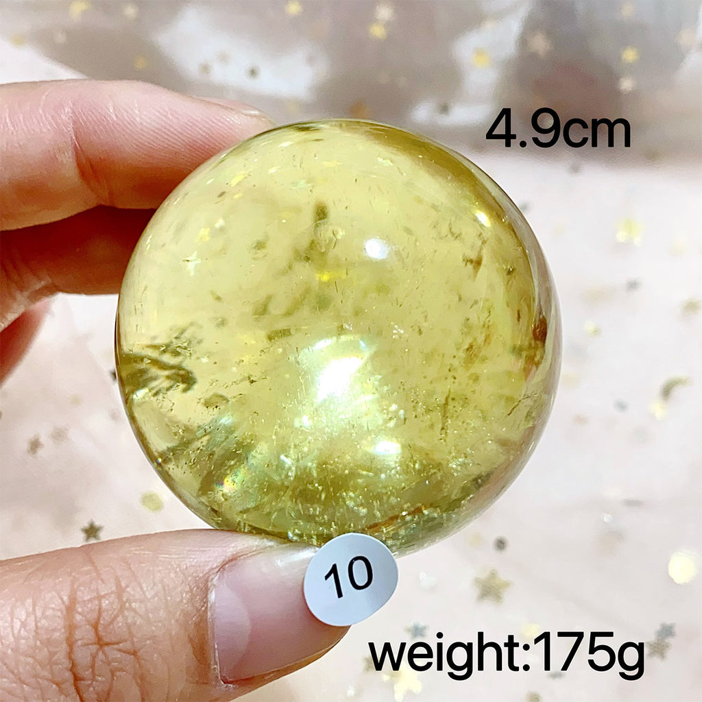 Citrine Crystal Sphere