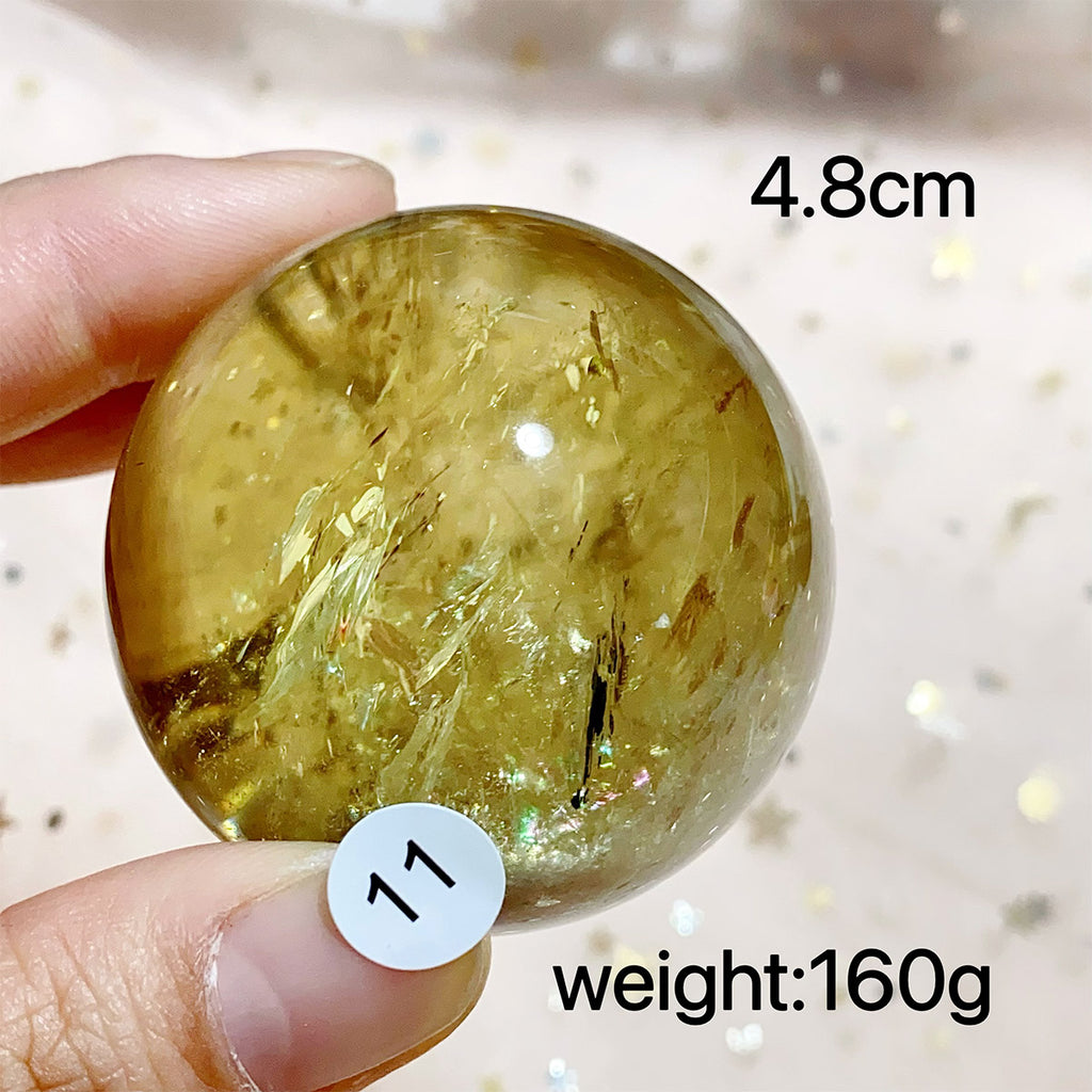 Citrine Crystal Sphere