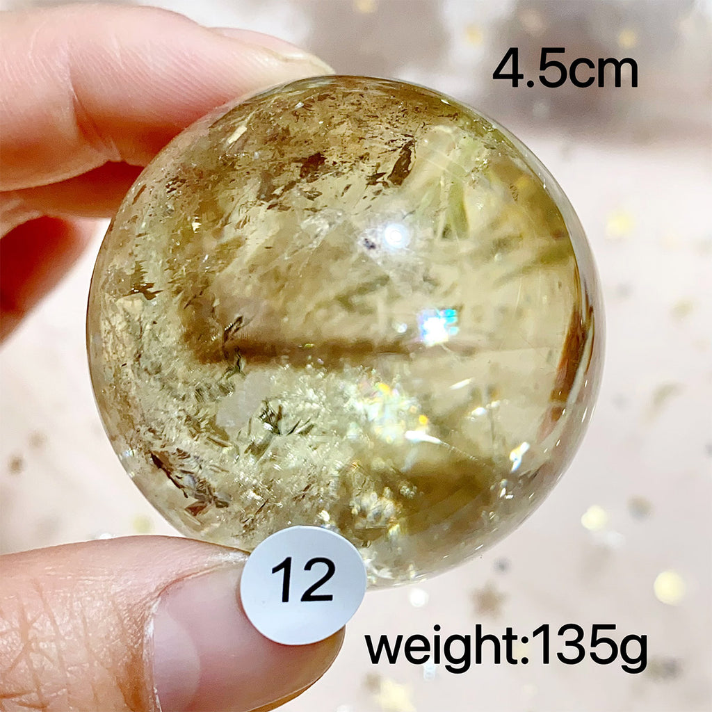 Citrine Crystal Sphere