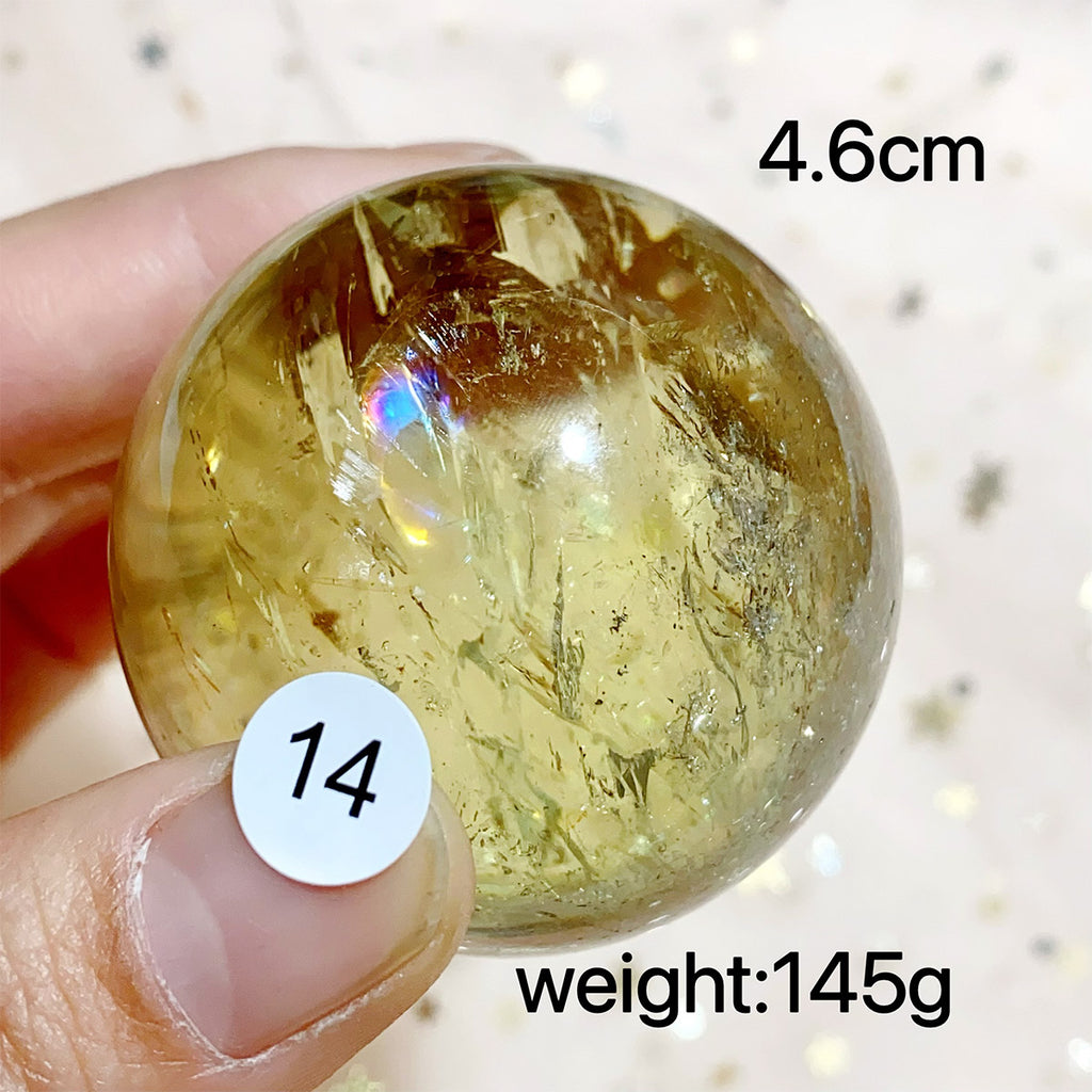 Citrine Crystal Sphere