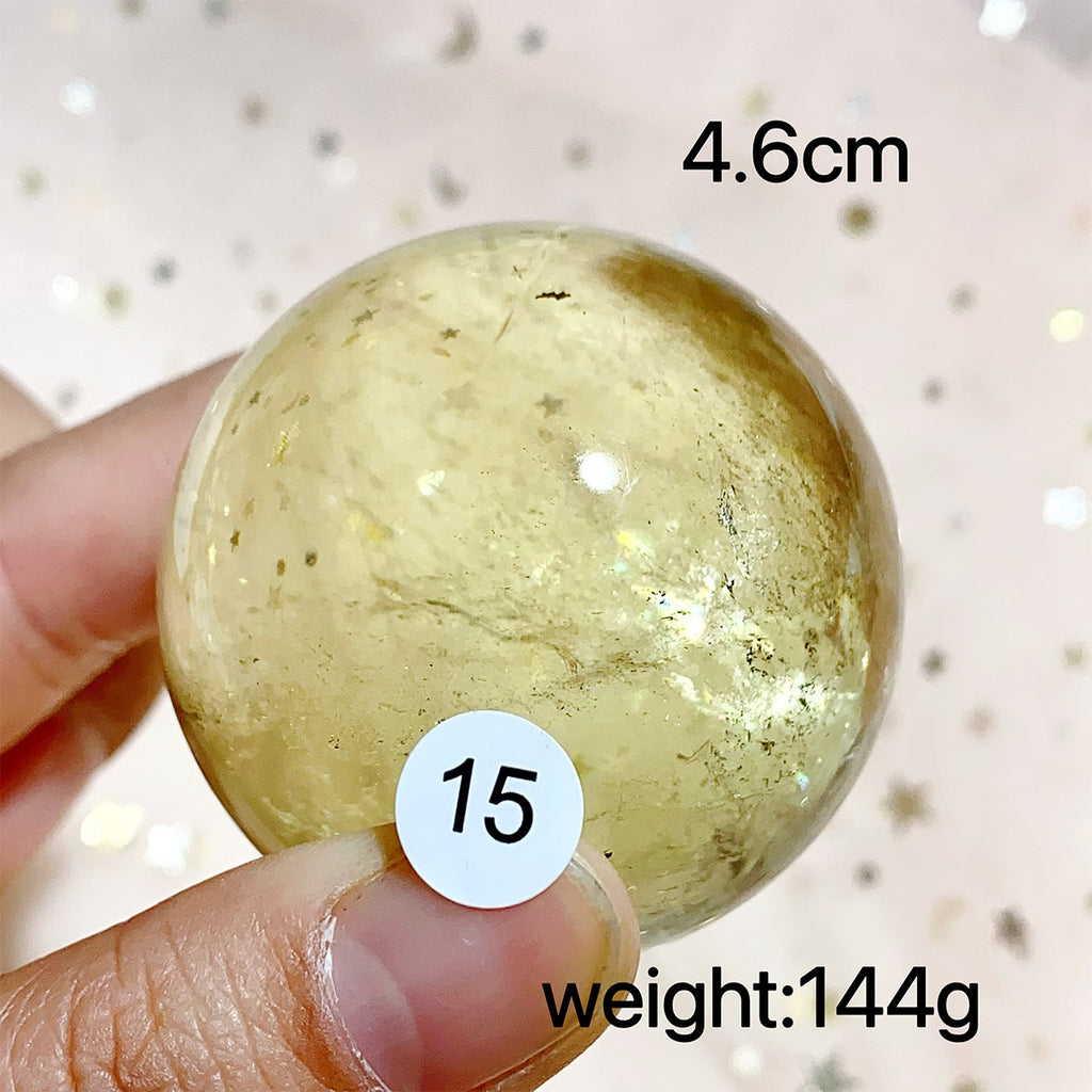 Citrine Crystal Sphere